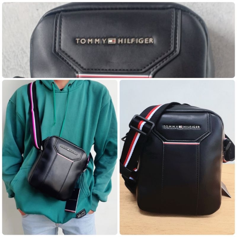 [oline_online] tas tommy hil*** Represent bag gb man tas selempang cowo guess men bag pria macho fashion  dan sintetis leather/pvc crossbody cirebon ciayumajakuningan majalengka indramayu sindang laut ciledug losari tegal brebes hilfiger