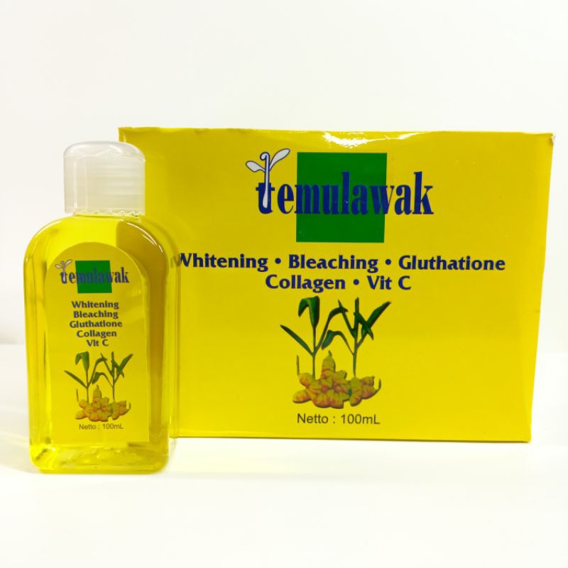 [ Lusinan ] Toner Temulawak Bleaching 100ml - 12 pcs