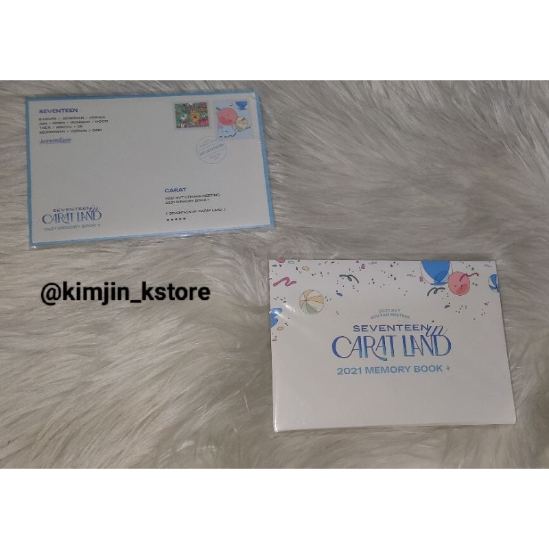 READY STOCK TAKE ALL SHARING SEVENTEEN CARATLAND 2021 MEMORY BOOK