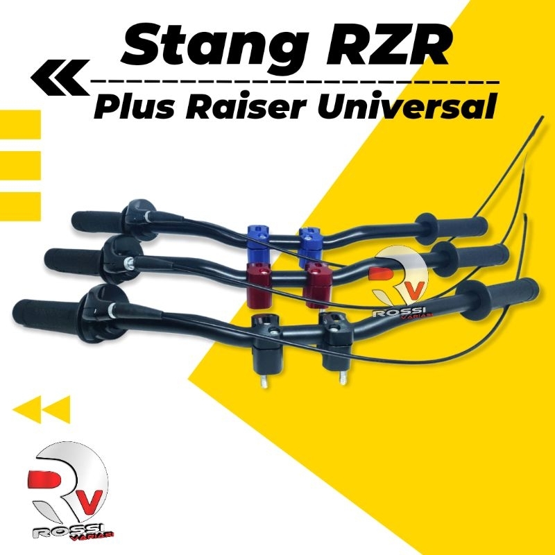 Stang RZR Plus Raiser Stang CNC CB150R Vixion Satria Fu Sonic Universal