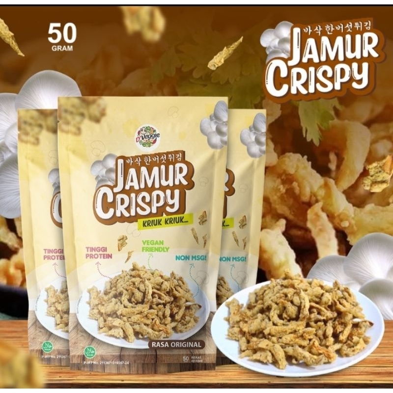 

DVEGGIE Jamur Crispy VEGAN