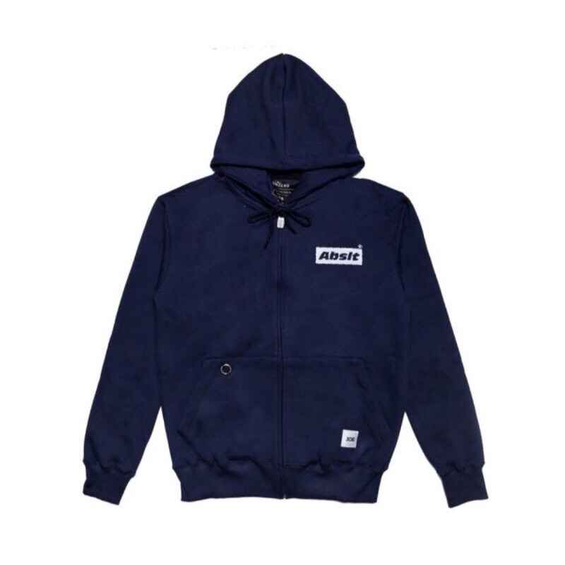 308 Absltunscrd Zipper Hoodie Abslt Navy