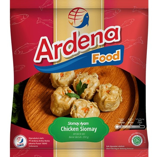Ardena Siomay Ayam 250gr / Chicken Siomay Frozen