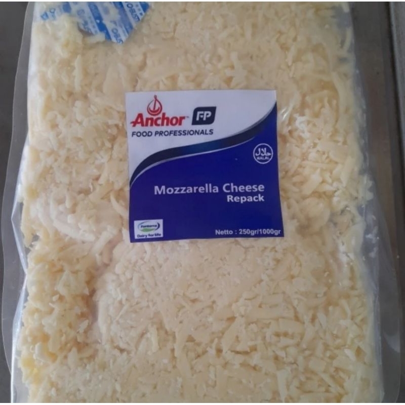 

RK 01 Keju anchor shredded mozarella parut 1kg