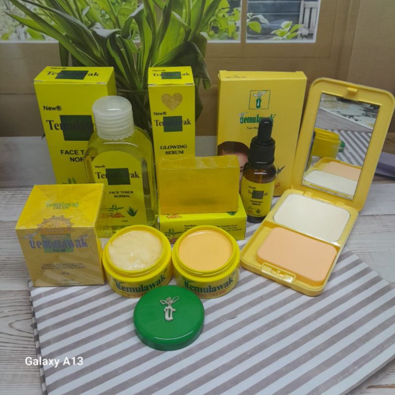 Paket Lengkap Cream Temulawak New R 6in1 / Paket Temulawak Lengkap New R
