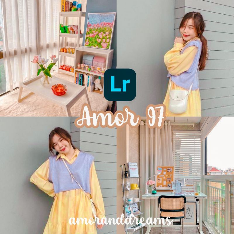 Amor 97 Lightroom Preset For ios or Android// Filter Foto// Edit Foto