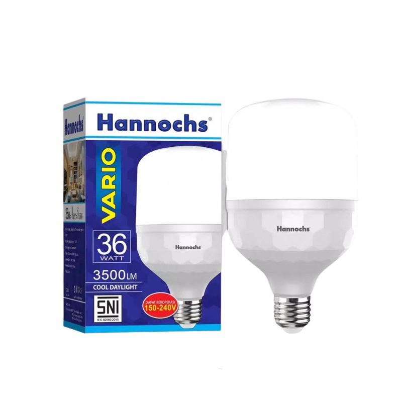 Lampu LED 36W Vario HANNOCHS / Light bulb Bohlam bola Lampu 36 Watt