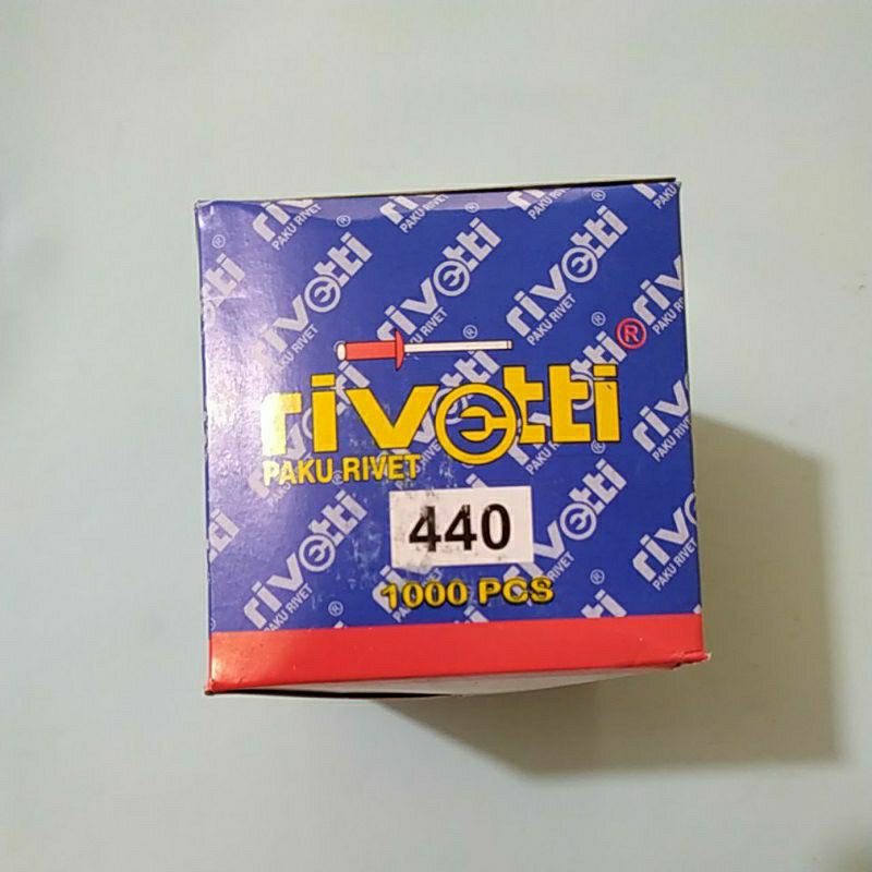 100 pcs Paku rivet / paku rivet holow / aluminium / seng 423, 429, 435, 440, 450. harga per 100 pcs