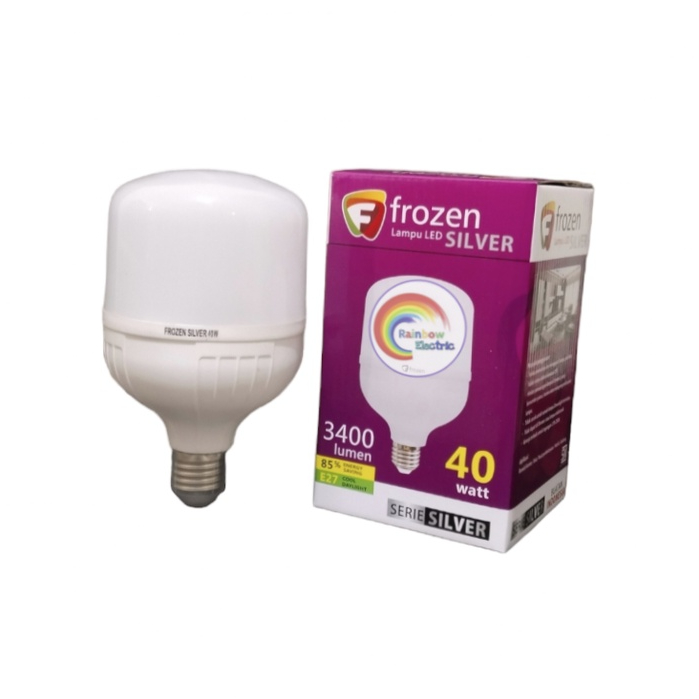 Paket 3 Pcs Frozen Silver Lampu LED Capsule 40 Watt