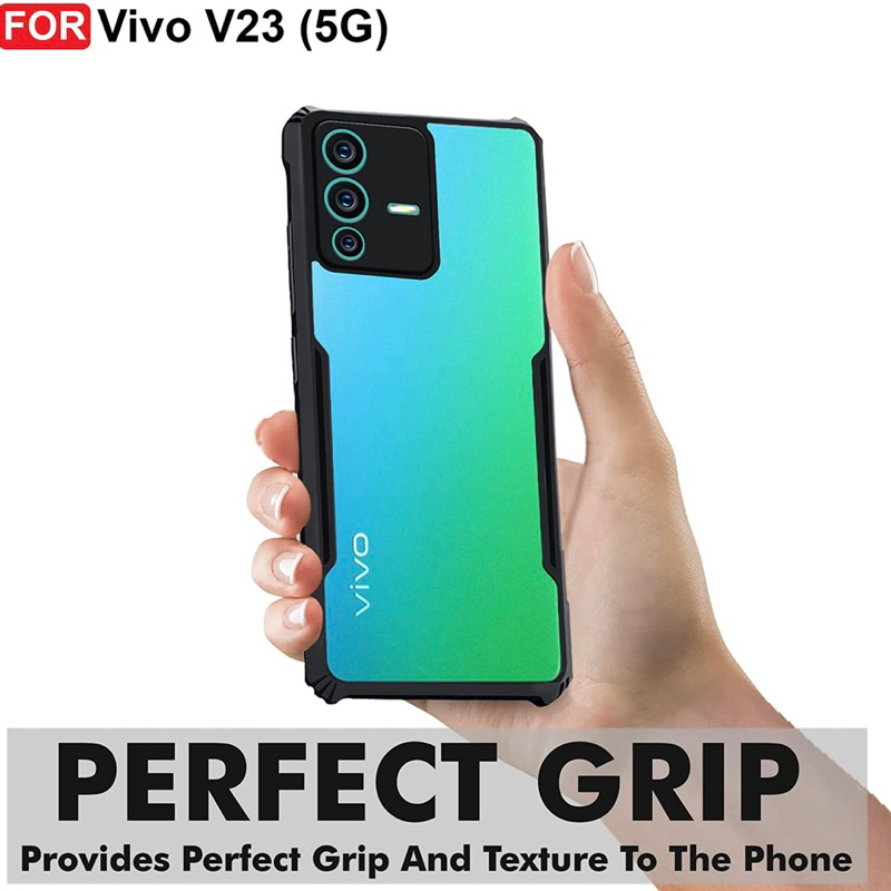 ANTI SHOCK CASE VIVO V23/ V20 SE/Y16 Y02S/ Y12 Y15 Y17/ Y20 Y20S Y12S/ SHOCKPROOF ACRYLIC CASING VIVO TRANSPARANT