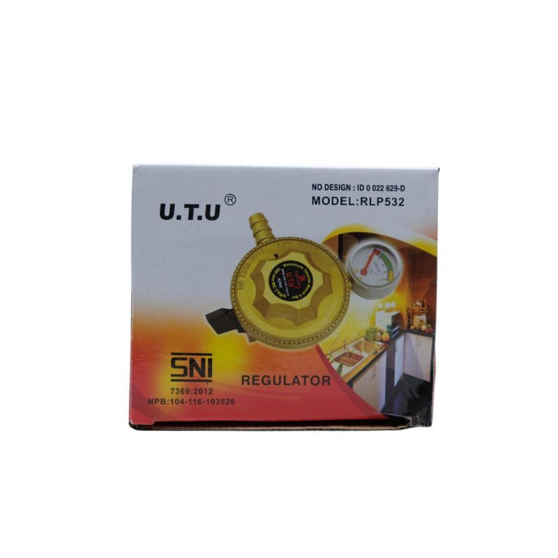 UTU RLP532 Regulator Gas Meter Kepala Gas Tekanan Rendah Murah !!!