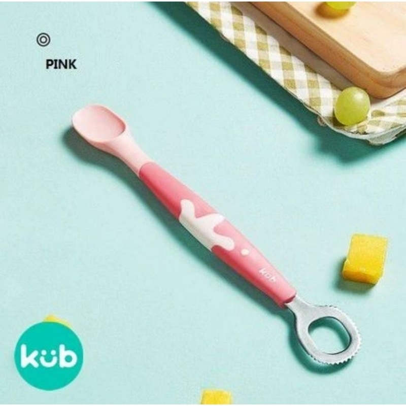 KUB Multifunctional &amp; Puree Spoon - Sendok &amp; Pengeruk Makanan