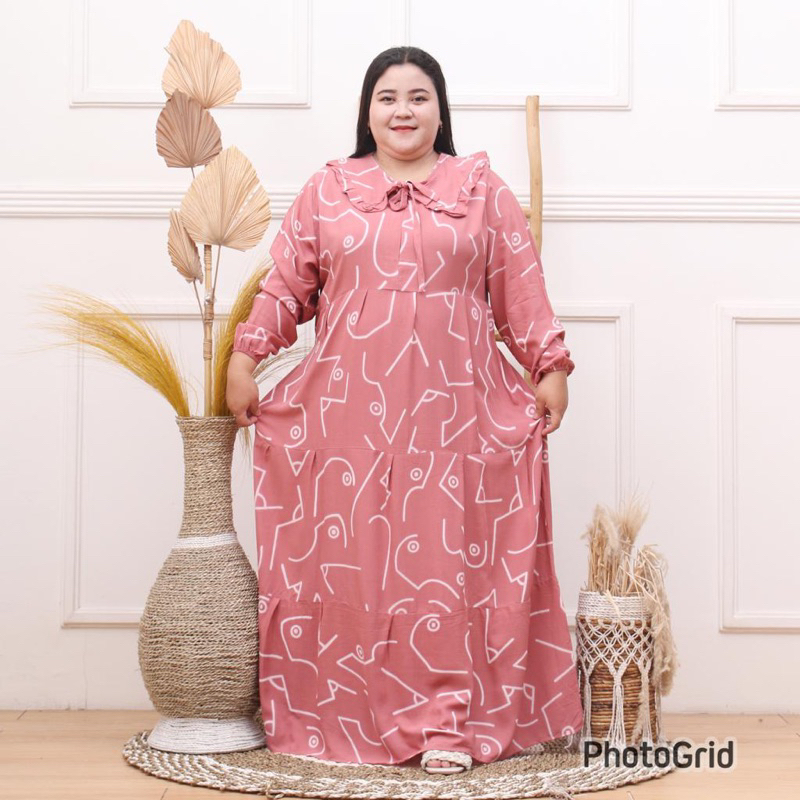 TRISHA MIDI JUMBO BAJU WANITA TERLARIS PAKAIAN WANITA TERBARU FASHION WANITA MUSLIM STYLE BAJU PEREM