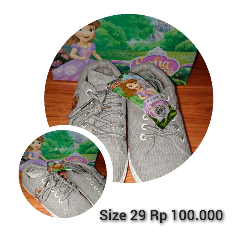 Sepatu Sofia The First Anak Perempuan