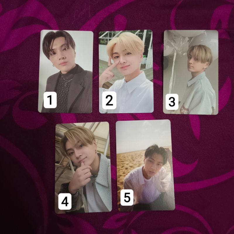 Photocard pc jay enhypen D:A jayjum bibir selca down pob balon