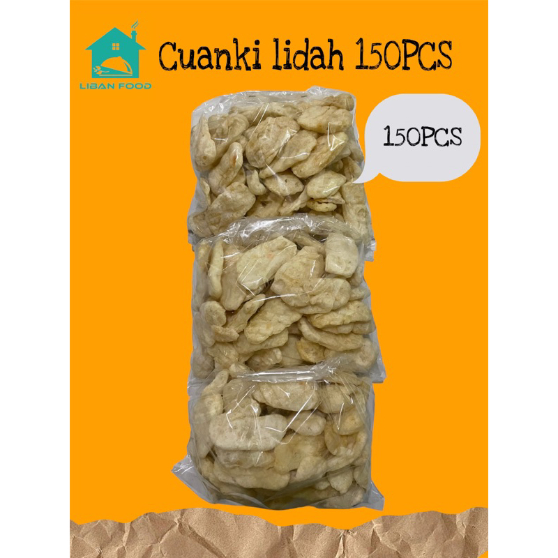 CUANKI LIDAH ISI 150 PCS 100 PCS 50 PCS CURAH/LIBAN FOOD