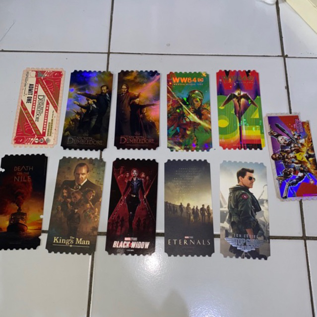 Collectible / Original Ticket Megabox Korea Official Fantastic Beast Wonder Woman Suicide Squad Deat