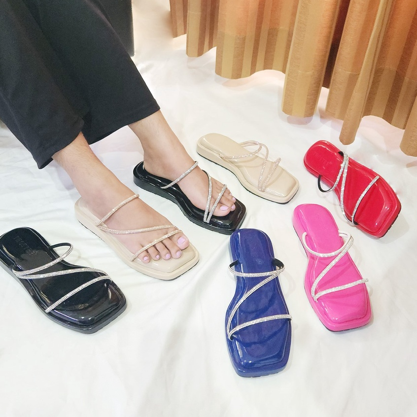 Sandal Platform Wedges Wanita Glenca Raja.kpop