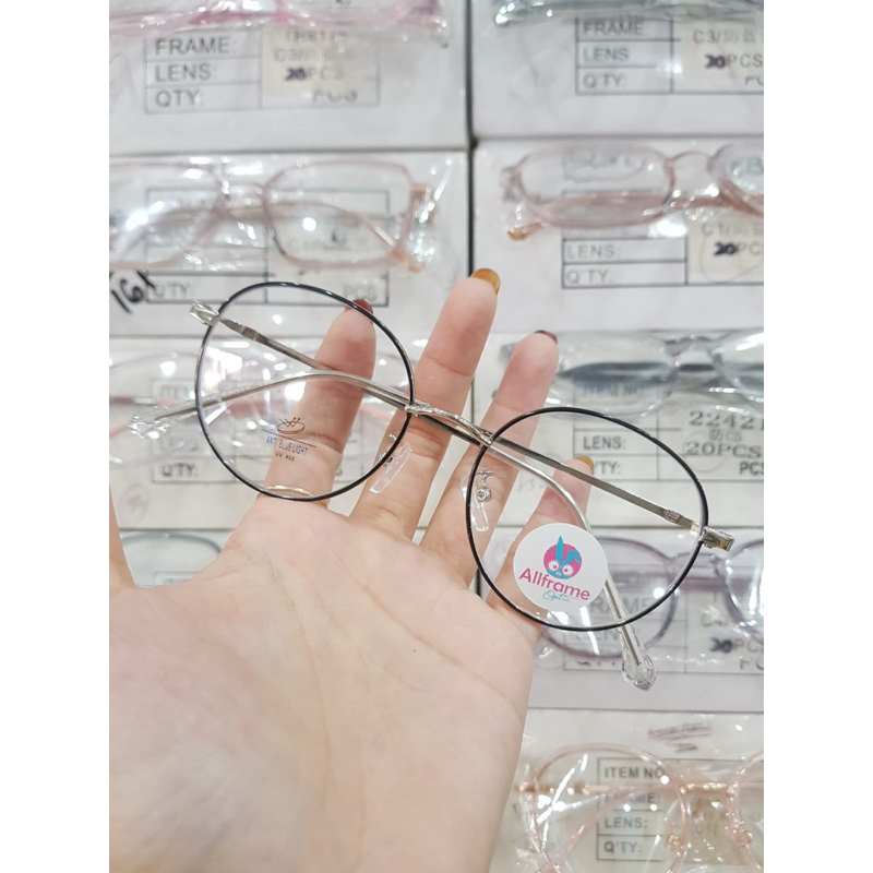 KACAMATA BULAT BESI KODE 9216 ANTI RADIASI