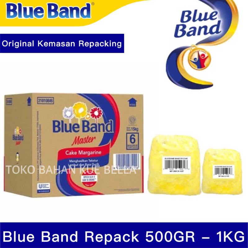 BLUEBAND 1KG (REPACK) Margarine Mentega Kiloan Original