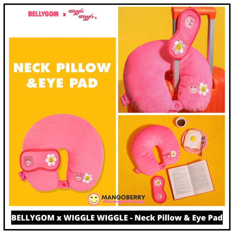 BELLYGOM x WIGGLE WIGGLE - Neck Pillow &amp; Eye Pad