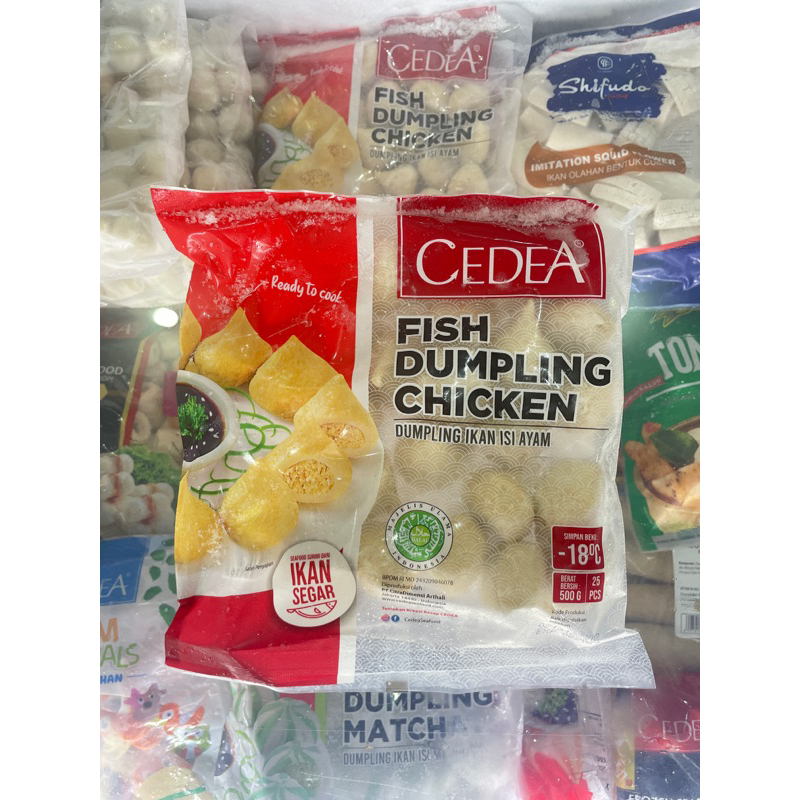 

Cedea dumpling ikan isi ayam 500gr