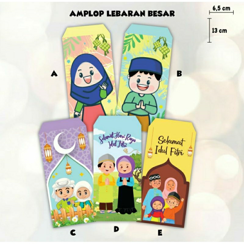 

amplop thr lebaran viral isi 10pcs