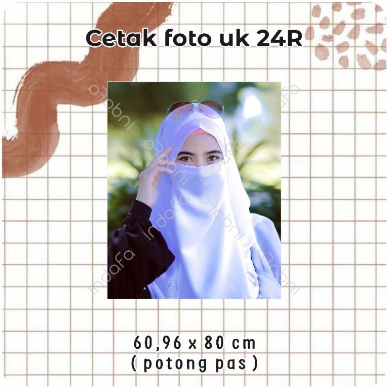 Cetak Foto 24R Luster