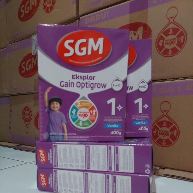 SGM EKSPLOR GAIN OPTIGROW 1+ UNGU PENAMBAH BB
