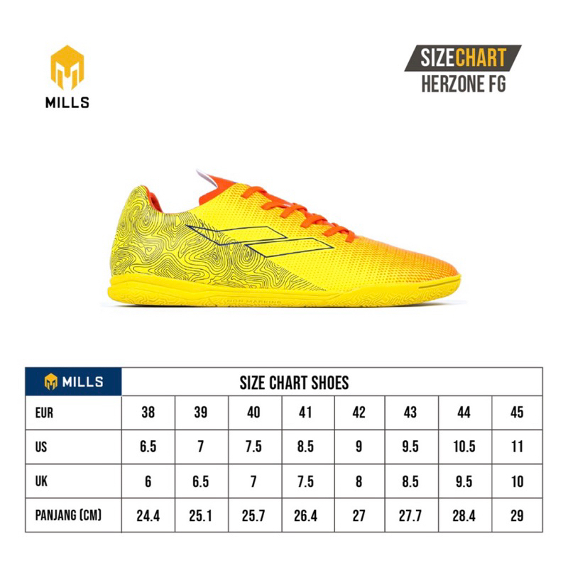 SEPATU FUTSAL MILLS HERZONE IN