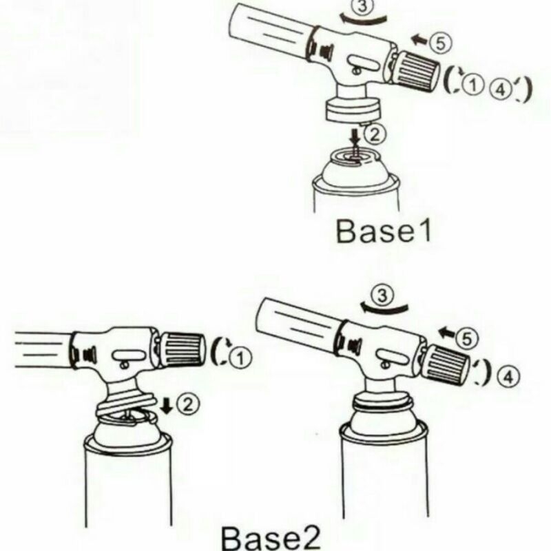 US320 Gas Torch Portable Flame Gun Blow Torch BBQ Gas Torch No.920 By Toko Haji Usman