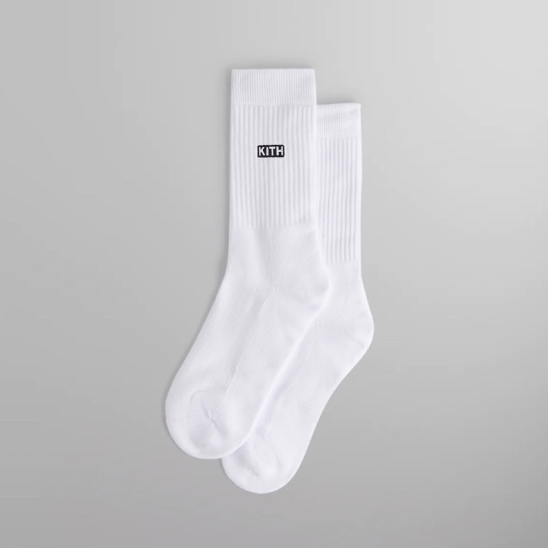 Kith Classics x Stance 2.0 Crew Sock White