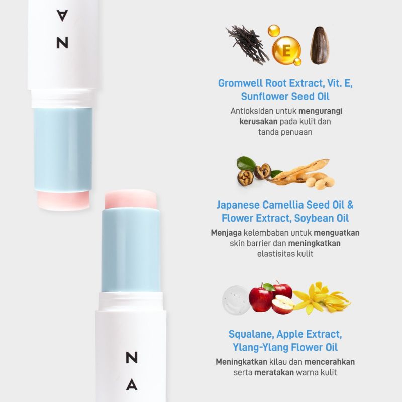 NAMA Power Balm 3 In 1 Anti-Wrinkle Moisturizing Stick