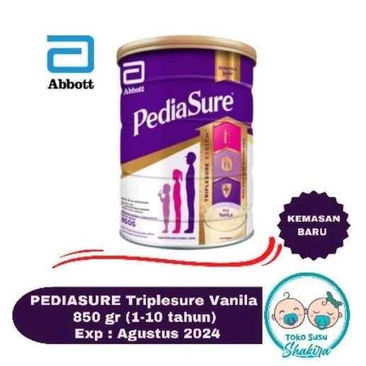 Pediasure triplesure vanila 850gr