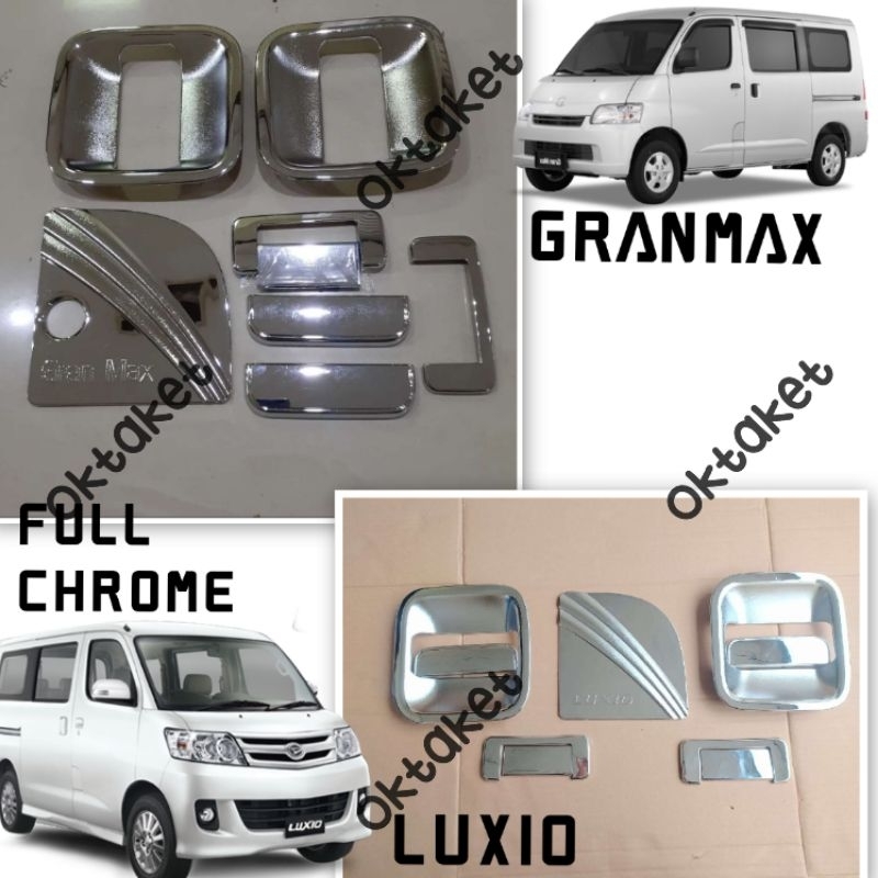 paket outer handle tank cover Luxio &amp; Grand max Granmax Chrome jsl