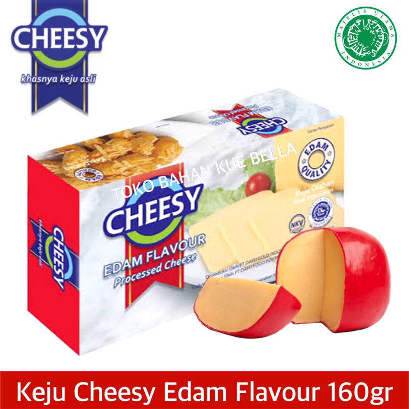 CHEESY EDAM 160gr - Keju Edam Flavour Cheese