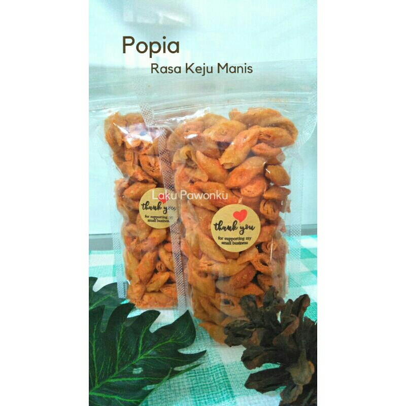 

Cemilan snack Keripik Lumpia / Popia / Lumpia Kering / Jajanan enak Rasa KEJU MANIS