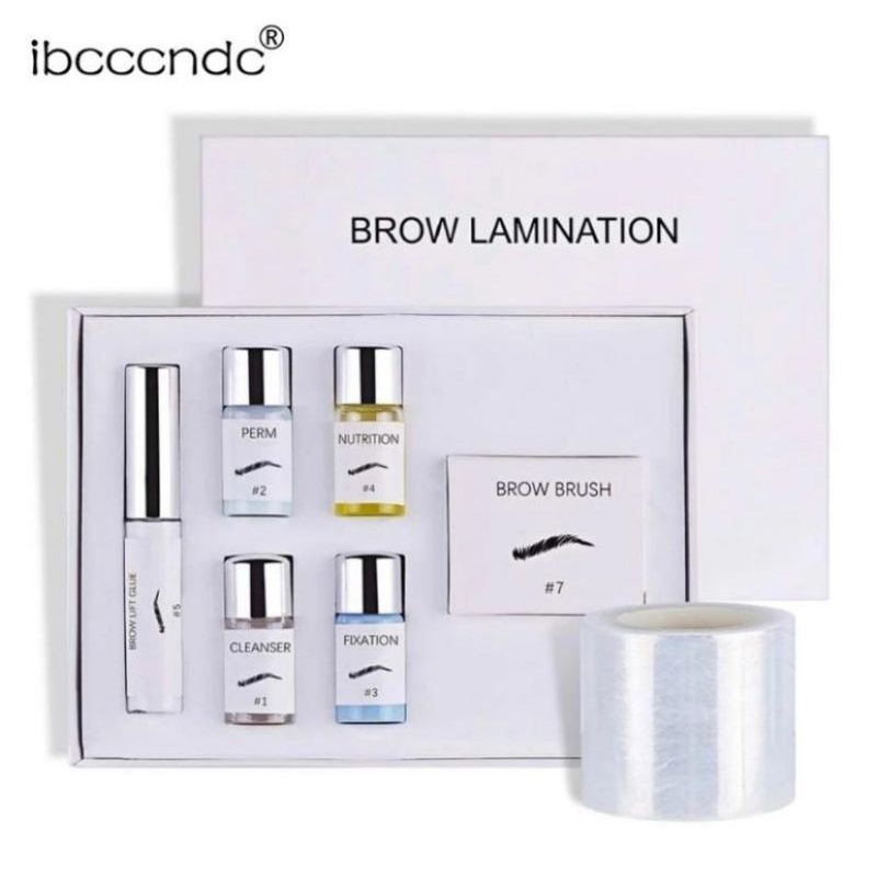 IBCCCNDC BROW LAMINATION KIT SET EYEBROW LIFTING KIT PENGANGKAT ALIS BROW BOMBER LOTION PERM DIY