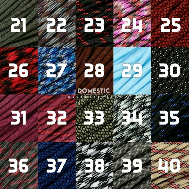 Lanyard pods paracord #4 gantungan id hp kalung simple Free Ring karet 13mm/20mm/40mm