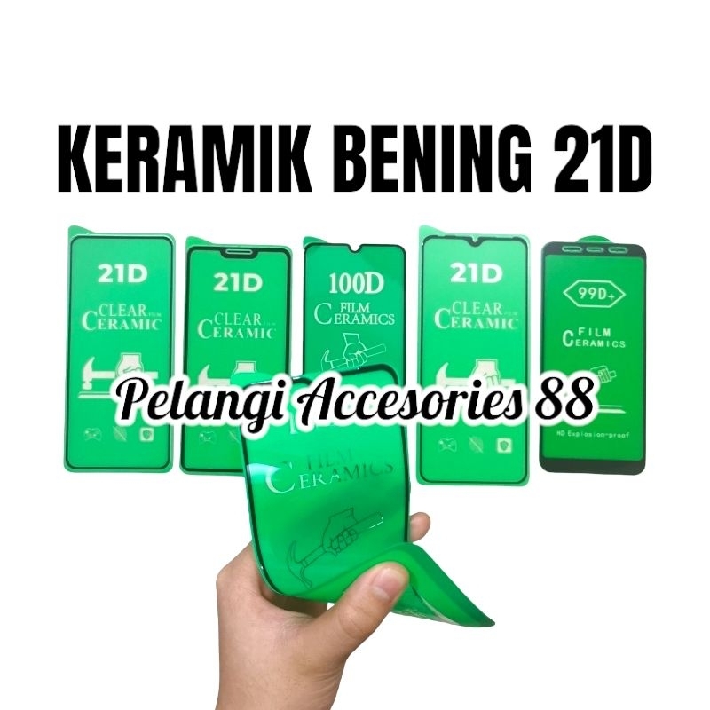 ANTIGORES OPPO A39 ANTIGORES KERAMIK BENING 21D FULL COVER