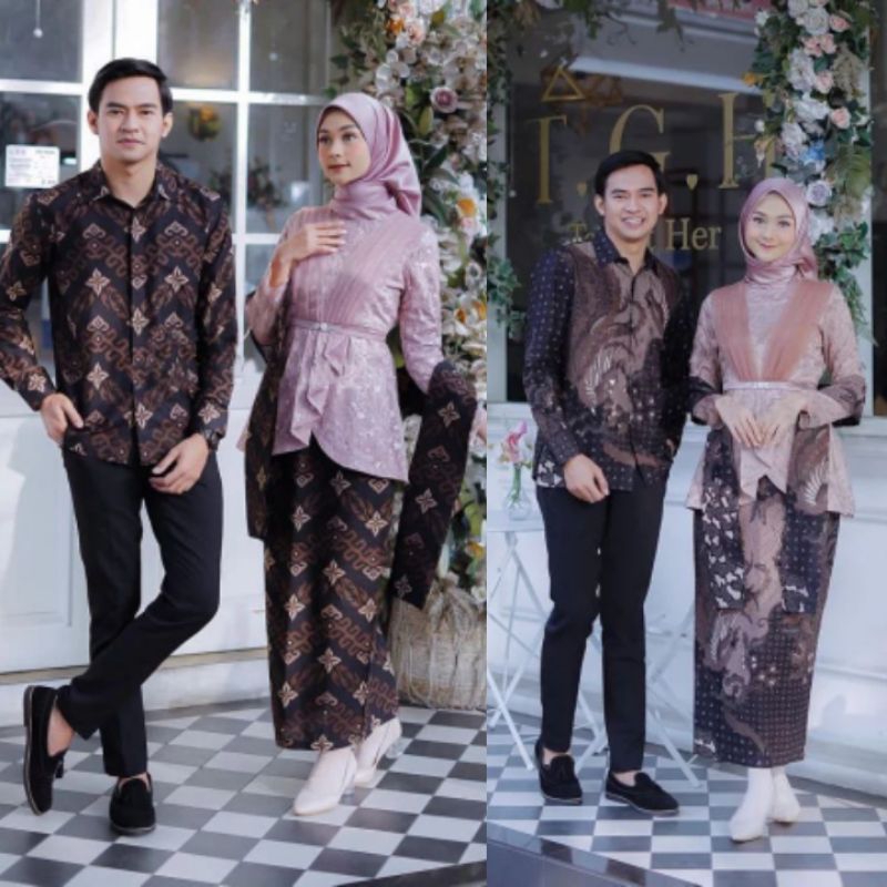 kebaya wisuda batik wisuda couple kebaya free selendang couple batik kebaya