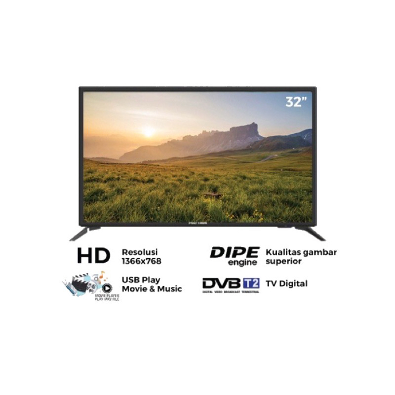 TV Polytron LED 32 Inch Digital HD PLD 32V1853