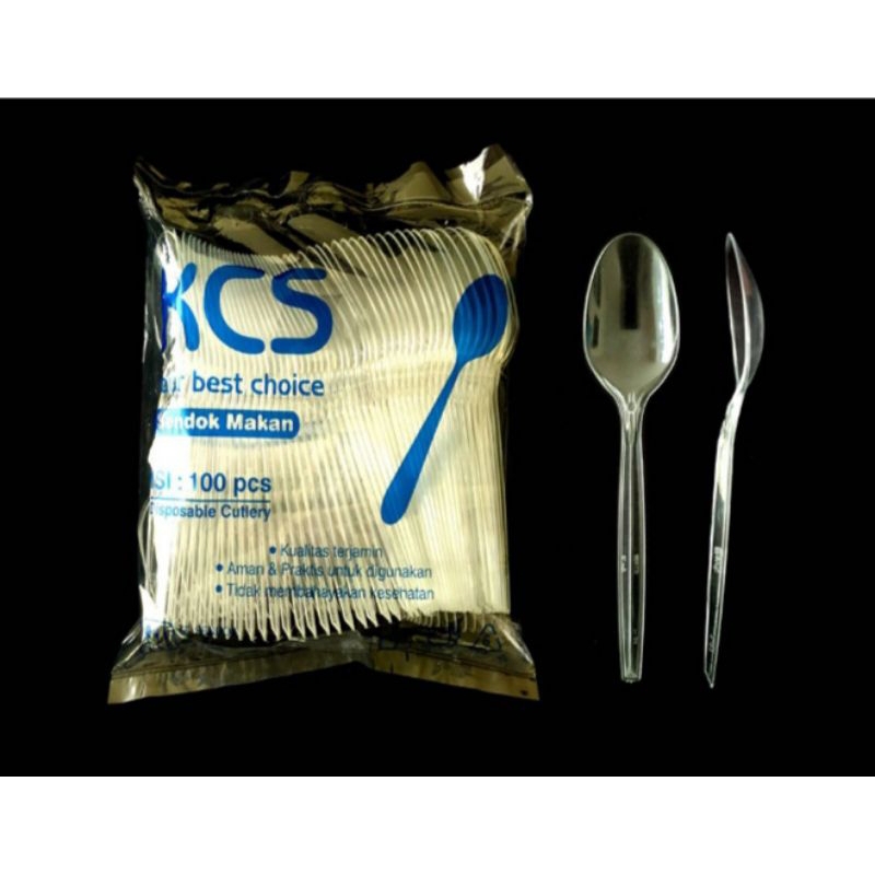 sendok makan murah kcs bening