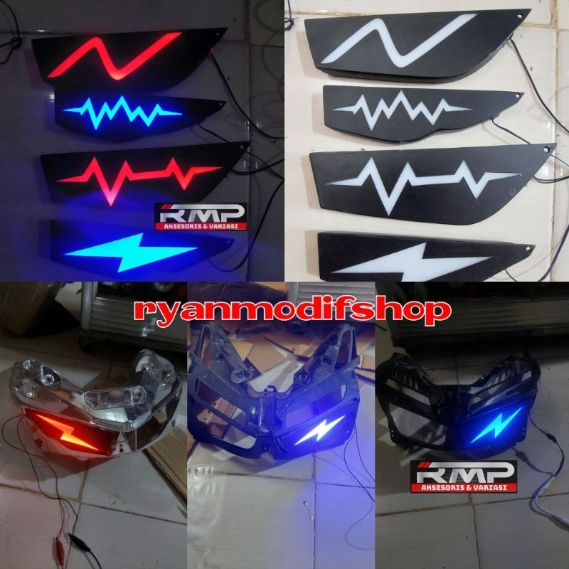 lampu alis lazy picek  petir  vario  NEW dan LED 125 150 VARIO 160 VARIO KZR VARIO OLD  VARIO 110FI 