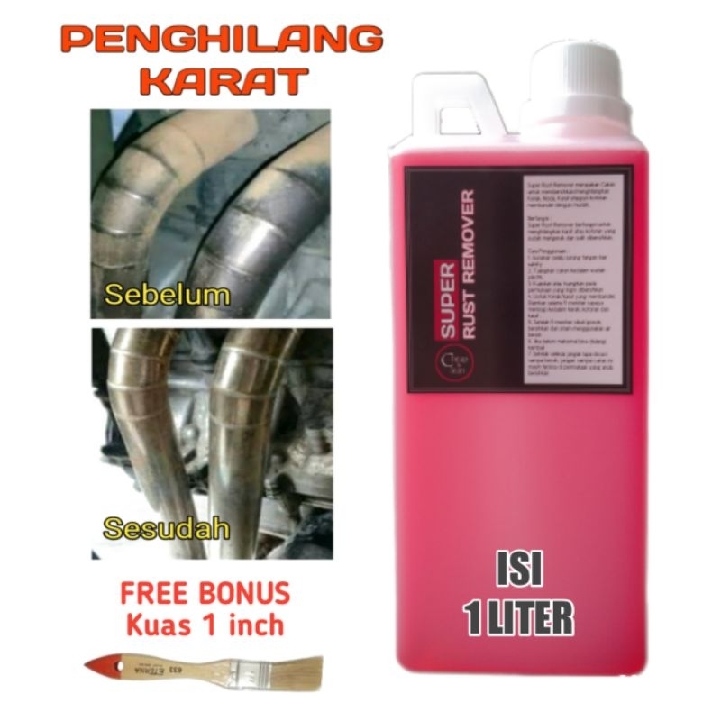 PEMBERSIH MESIN DAN PENGHILANG KARAT MOTOR SUPER