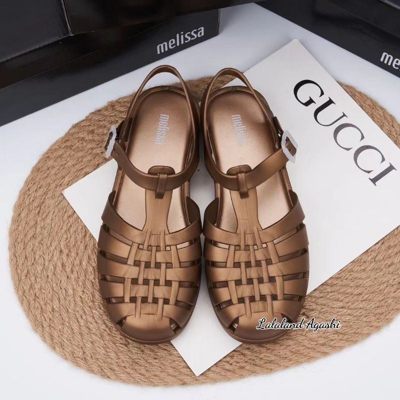 Sepatu sandal Melissa Possesion Ad Bronze /sepatu jelly wanita