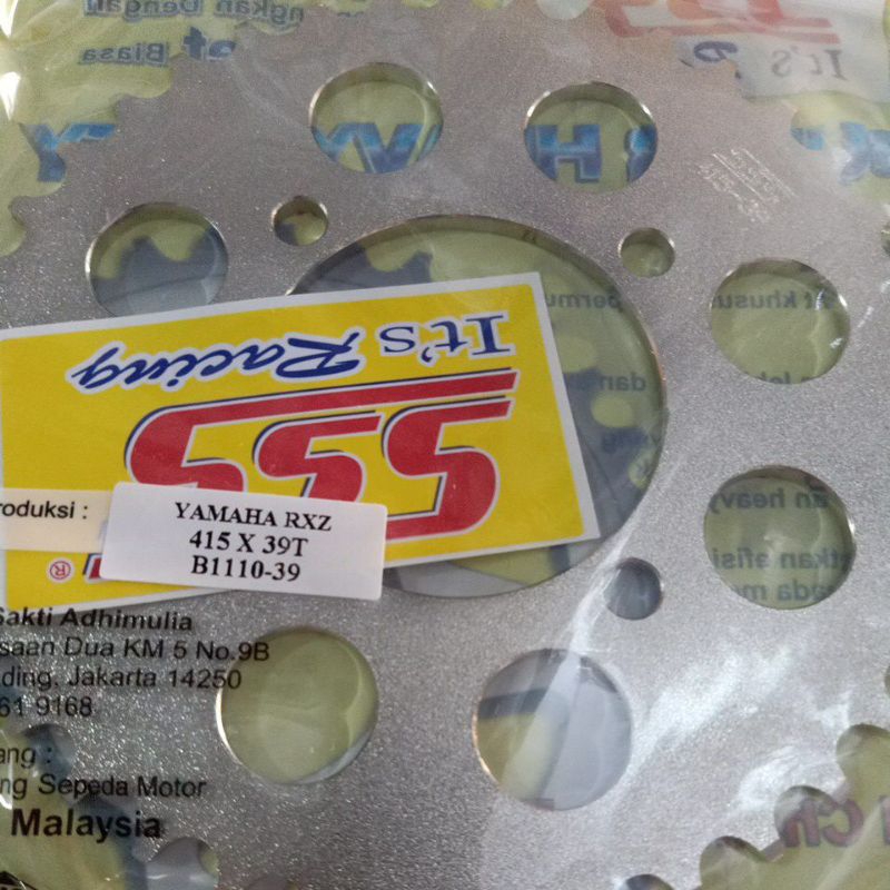 Gir Gear Belakang SSS RX-King/ Jupiter 415-39T