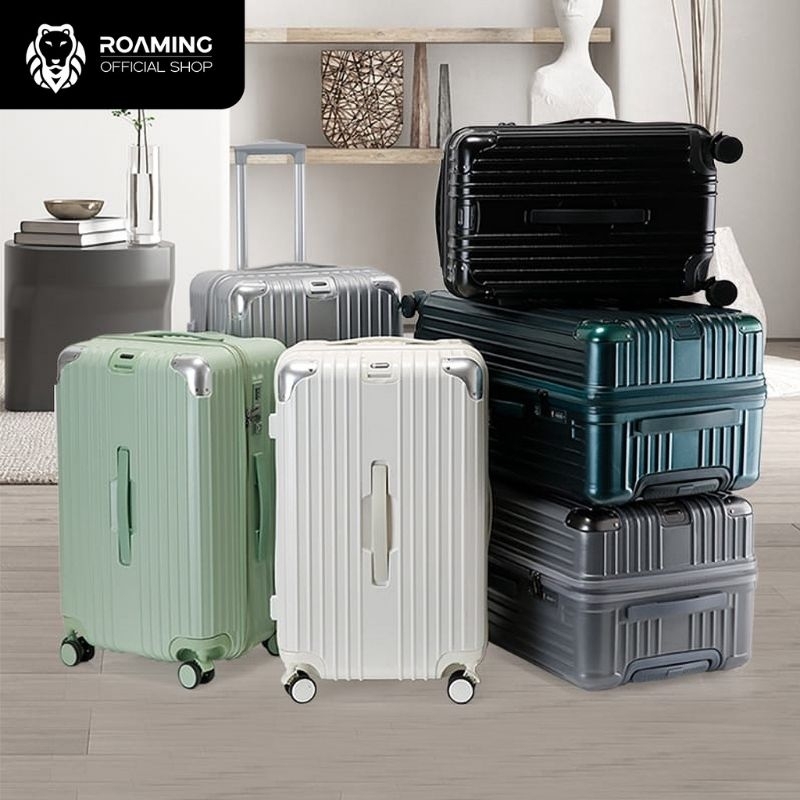 KOPER ROAMING L037 20 Inch - 24 Inch - 28 Inch HARDCASE ORI - KABIN SIZE DAN BAGASI