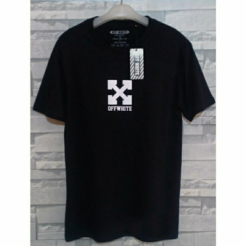 Kaos Logo X OffWhite/Kaos murah/Kaos Kekinian