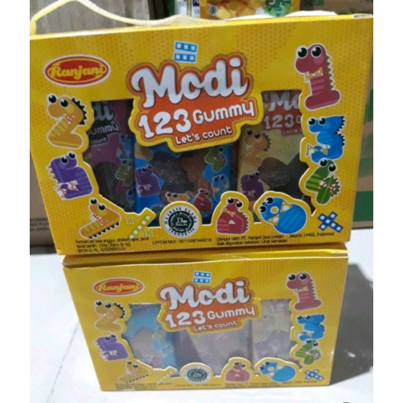 

Ranjani 123 gummy candy isi 30pcs